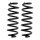 Suspension spring set for the car rear axle BILSTEIN B3 for e.g. VW TIGUAN