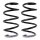 Suspension spring set front axle BILSTEIN B3 for RENAULT KANGOO Rapid