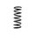 Suspension spring set rear axle BILSTEIN B3 for FORD S-MAX and others