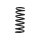Suspension spring set rear axle BILSTEIN B3 for FORD S-MAX and others