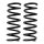 Suspension spring set rear axle BILSTEIN B3 for FORD S-MAX and others