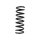 Suspension spring set rear axle BILSTEIN B3 for e.g. FORD GALAXY II