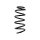 Suspension spring set front axle BILSTEIN B3 for e.g. VW PASSAT B6 Variant