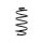 Suspension spring set front axle BILSTEIN B3 for e.g. FORD MONDEO V
