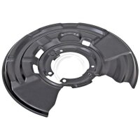 Brake disc splash plate set made of aluminium A.B.S. for BMW 1 Series and others