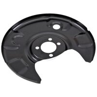 Brake disc splash plate set made of sheet steel A.B.S. for VW GOLF and others
