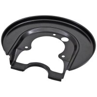 Brake disc splash plate set made of sheet steel A.B.S....