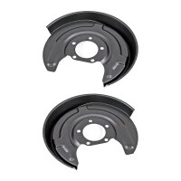 Brake disc splash plate set made of sheet steel A.B.S....