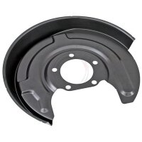 Brake disc splash plate set made of sheet steel A.B.S. for AUDI A6 and others