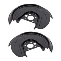 Brake disc splash plate set made of sheet steel A.B.S....