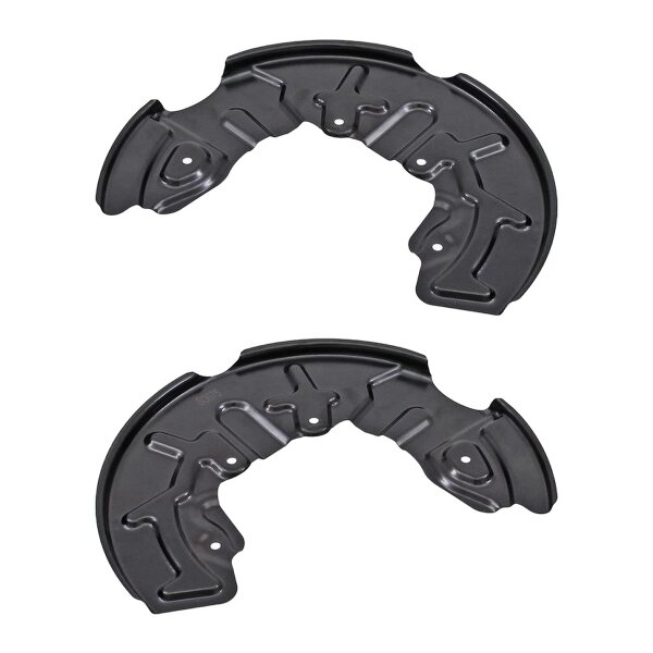 Brake disc splash plate set sheet steel Ø 320 mm A.B.S. for AUDI A4 and others