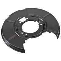 Brake disc splash plate set sheet steel Ø 308 mm...