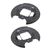 Brake disc splash plate set made of sheet steel A.B.S....