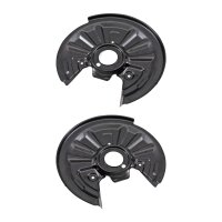Brake disc splash plate set made of sheet steel A.B.S....