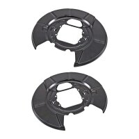 Brake disc splash plate set made of sheet steel A.B.S....