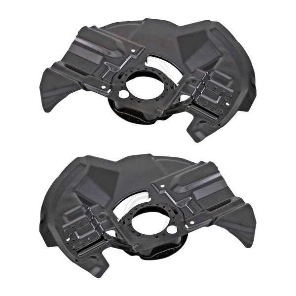 Brake disc splash plate set made of aluminium A.B.S. for BMW 3 Series and others