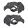 Brake disc splash plate set made of aluminium A.B.S. for BMW 3 Series and others