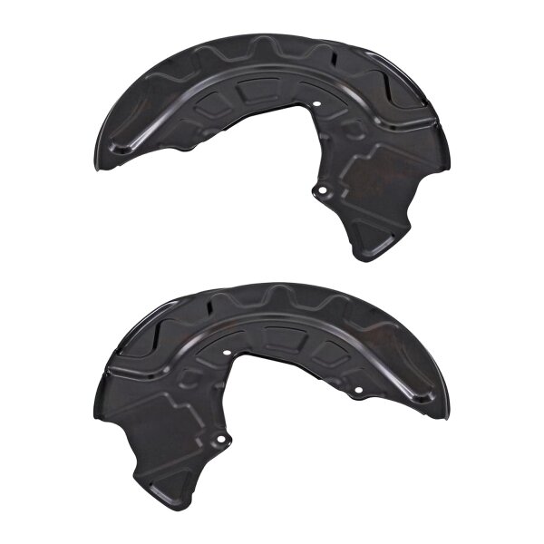 Brake disc splash plate set made of aluminium A.B.S. for AUDI A3 and others