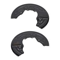 Spritzbleche-Set Bremsscheibe aus Stahlblech A.B.S....