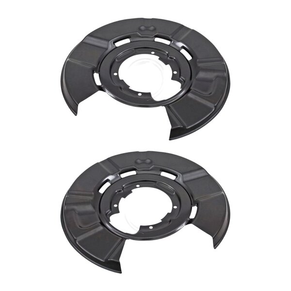 Brake disc splash plate set made of aluminium A.B.S. for BMW 3 Series and others