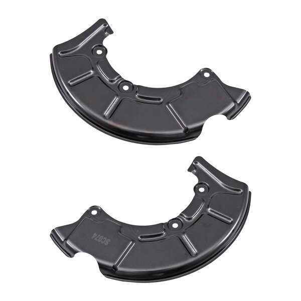 Brake disc splash plate set sheet steel Ø 295 mm A.B.S. for VW GOLF and others