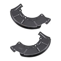 Brake disc splash plate set sheet steel Ø 295 mm...