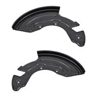 Brake disc splash plate set made of sheet steel A.B.S....