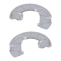 Brake disc splash plate set sheet steel Ø 185 mm...