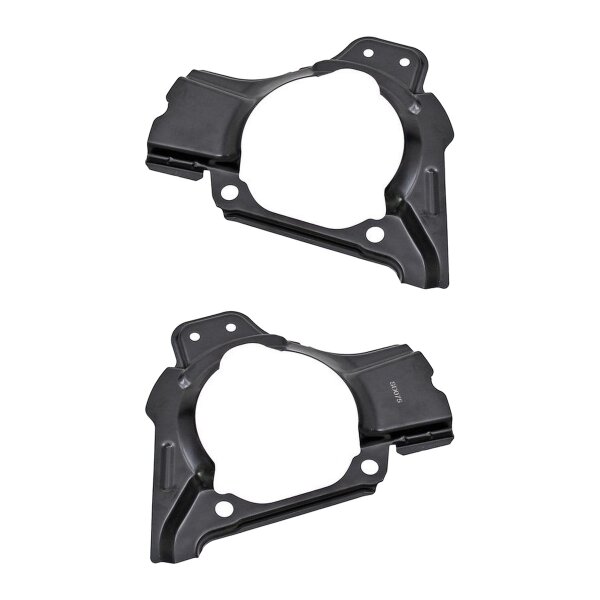 Brake disc splash plate set sheet steel Ø 247 mm A.B.S. for e.g. FIAT PUNTO