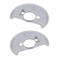 Brake disc splash plate set sheet steel Ø 260 mm...