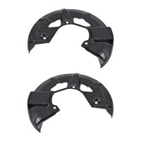 Brake disc splash plate set sheet steel Ø 267 mm...
