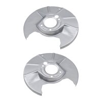 Brake disc splash plate set sheet steel Ø 283 mm...