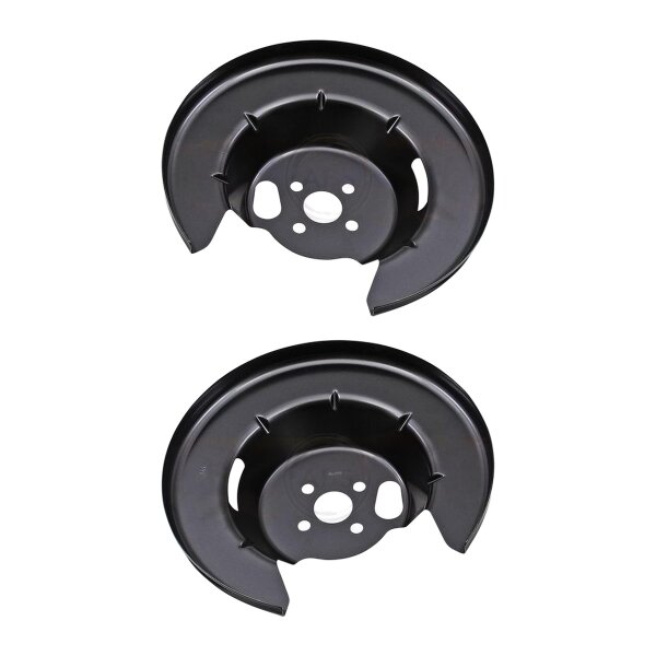 Brake disc splash plate set sheet steel Ø 285 mm A.B.S. for e.g. RENAULT MEGANE