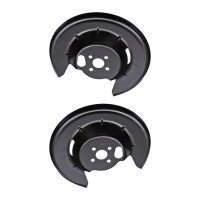 Brake disc splash plate set sheet steel Ø 285 mm...