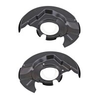 Brake disc splash plate set sheet steel Ø 290 mm...