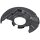 Brake disc splash plate set sheet steel Ø 290 mm A.B.S. for e.g. TOYOTA COROLLA