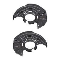 Brake disc splash plate set sheet steel Ø 290 mm...