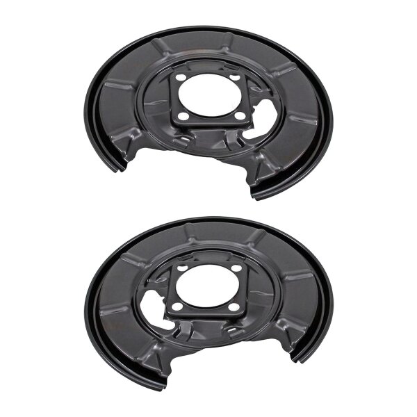 Brake disc splash plate set sheet steel A.B.S. for MB B-CLASS and others