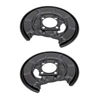 Brake disc splash plate set sheet steel A.B.S. for MB...