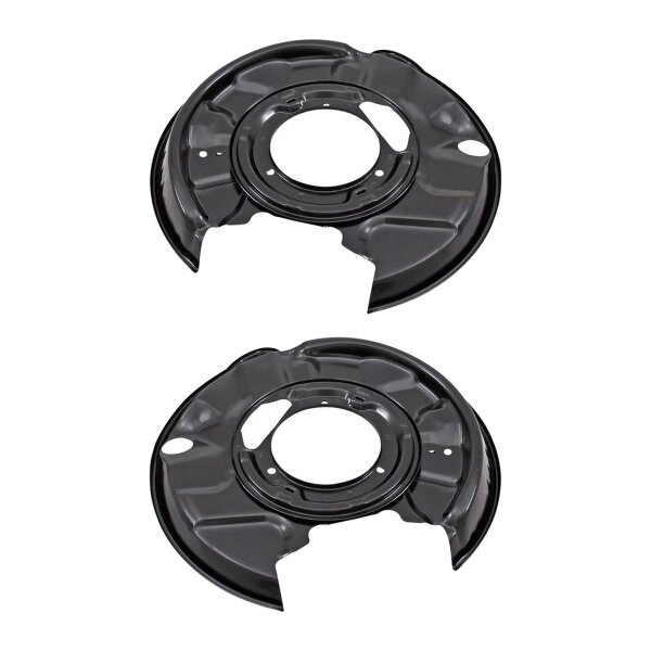 Brake disc splash plate set sheet steel Ø 327 mm A.B.S. for MB 124 and others