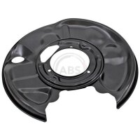 Brake disc splash plate set sheet steel Ø 356 mm A.B.S. for e.g. MB E-CLASS
