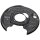 Brake disc splash plate set sheet steel Ø 356 mm A.B.S. for e.g. MB E-CLASS