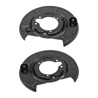 Brake disc splash plate set sheet steel A.B.S. for BMW 3...