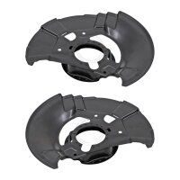 Brake disc splash plate set sheet steel A.B.S. for BMW 3...