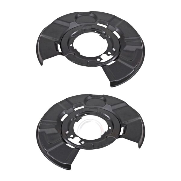 Spritzbleche-Set Bremsscheibe aus Aluminium A.B.S. für u.a. BMW 3er