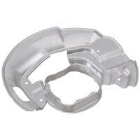 Brake disc splash plate set made of aluminium A.B.S. for BMW 5 Series and others