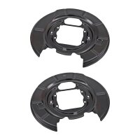 Brake disc splash plate set made of sheet steel A.B.S....