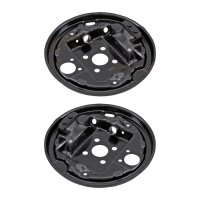 Brake disc splash plate set sheet steel A.B.S. for...