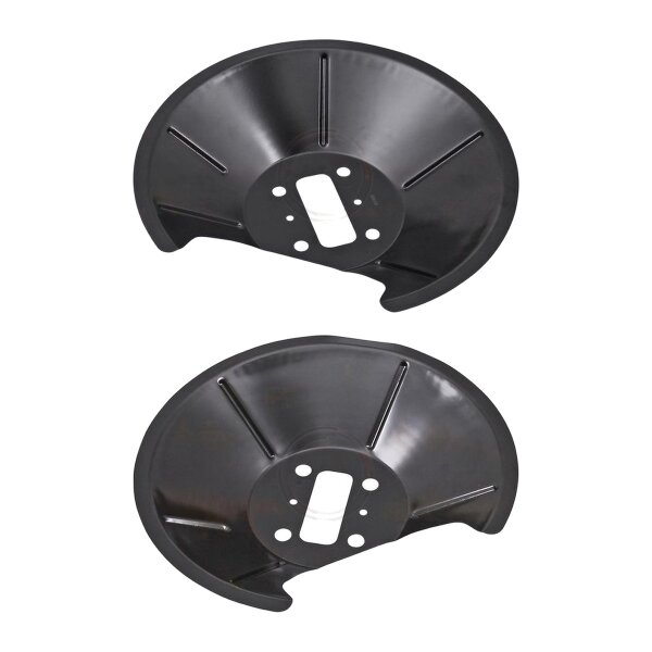 Brake disc splash plate set made of sheet steel A.B.S. for FORD FOCUS