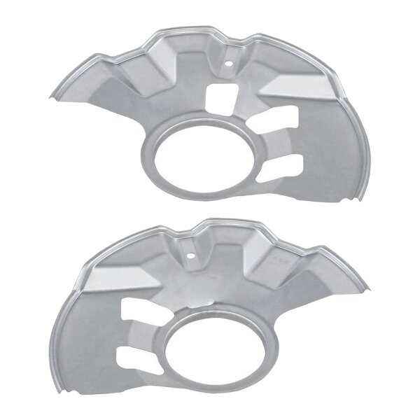 Brake disc splash plate set made of sheet steel A.B.S. for MAZDA 6 and others